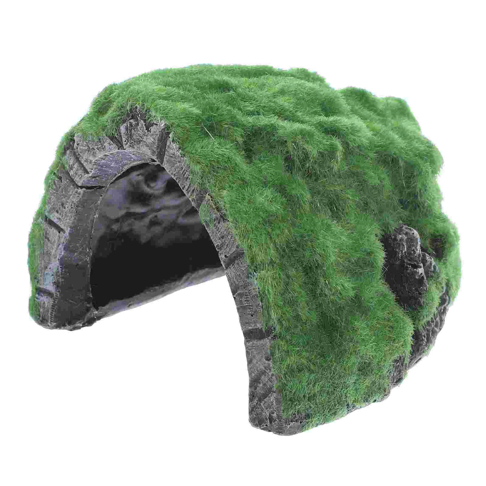

Cave Reptile Hideout Habitat Terrarium Hiding Resin Shelter Box Reptiles Dragon Aquarium Tank Bearded Platform Basking Turtle