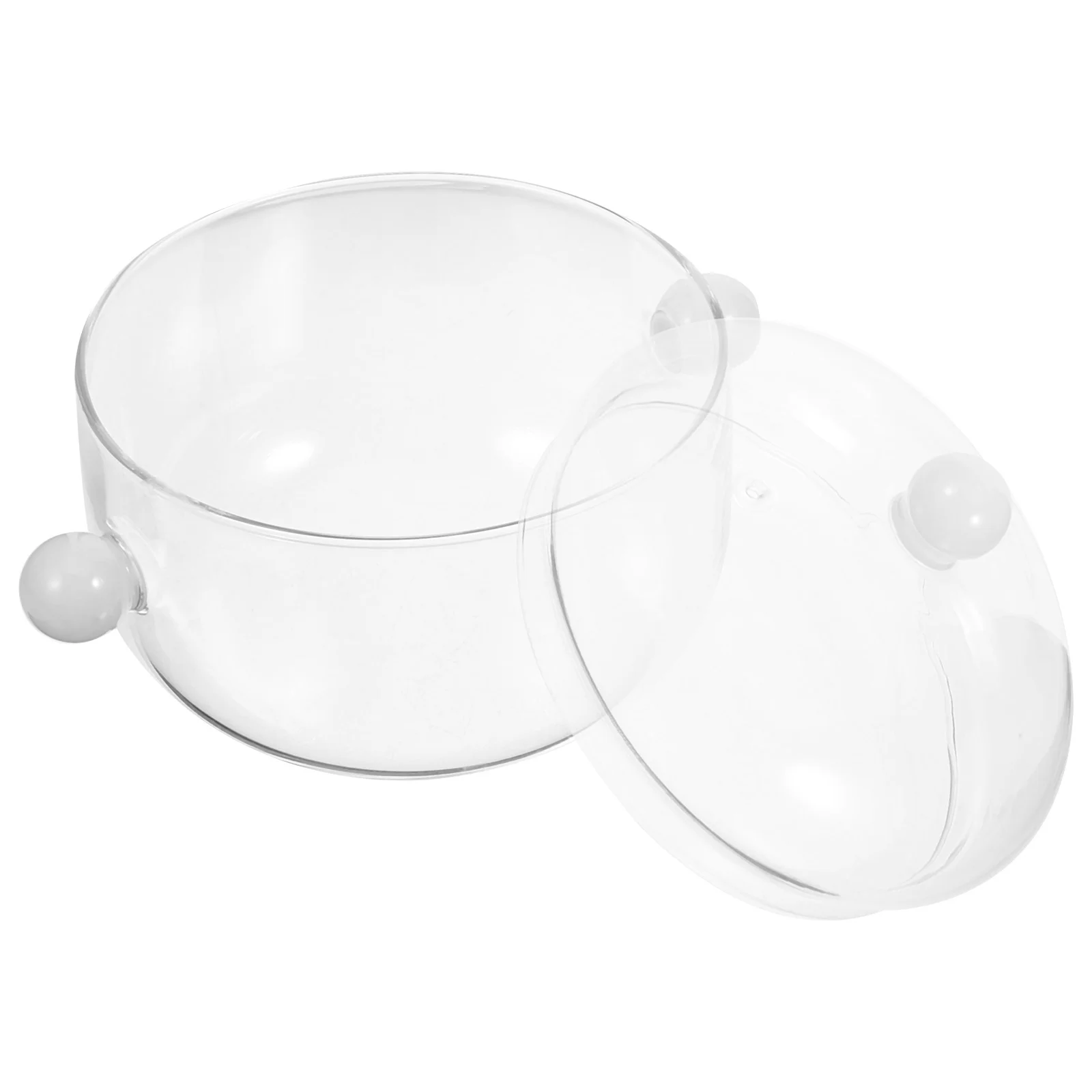 

Glass Saucepan Glass Stovetop Pot with Lid Glass Cookware for Pasta Noodle Soup