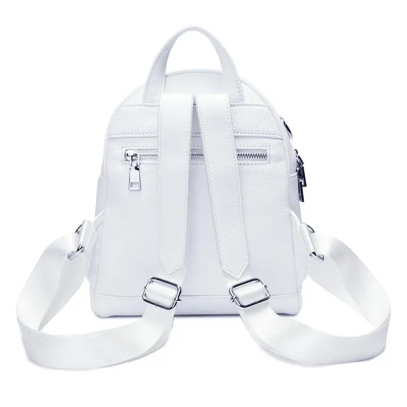 Рюкзак ZENCY из 100% натуральной коровьей кожи для женщин и девушек стильный ранец