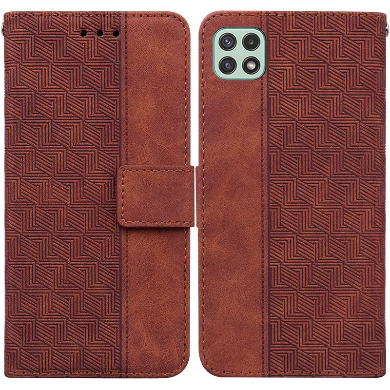 A22 Leather Case For Samsung Galaxy A22 5G A 22 A226 Magnetic Flip Wallet Case Cover For Samsung A22 4G A225 Card Slot Cases