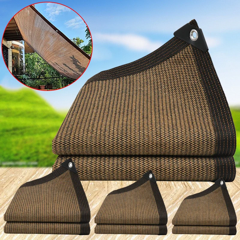 

Sunshade Nets HDPE Shading Balcony Terrace Net Swimming Pool Awning Outdoor Car Shed Sun Shelter Anti-UV Pergola Sun Shade Net