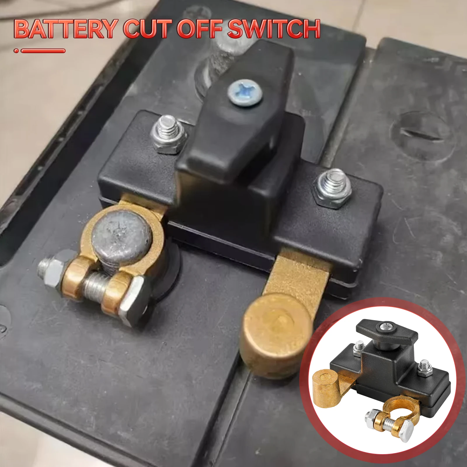 

12 В/24 В автомобильный аккумулятор, разъединитель, изолятор, отключение питания, выключатели 100 А, универсальный для автофургона, квадроцикла, лодки, автомобиля, грузовика, авто, яхты