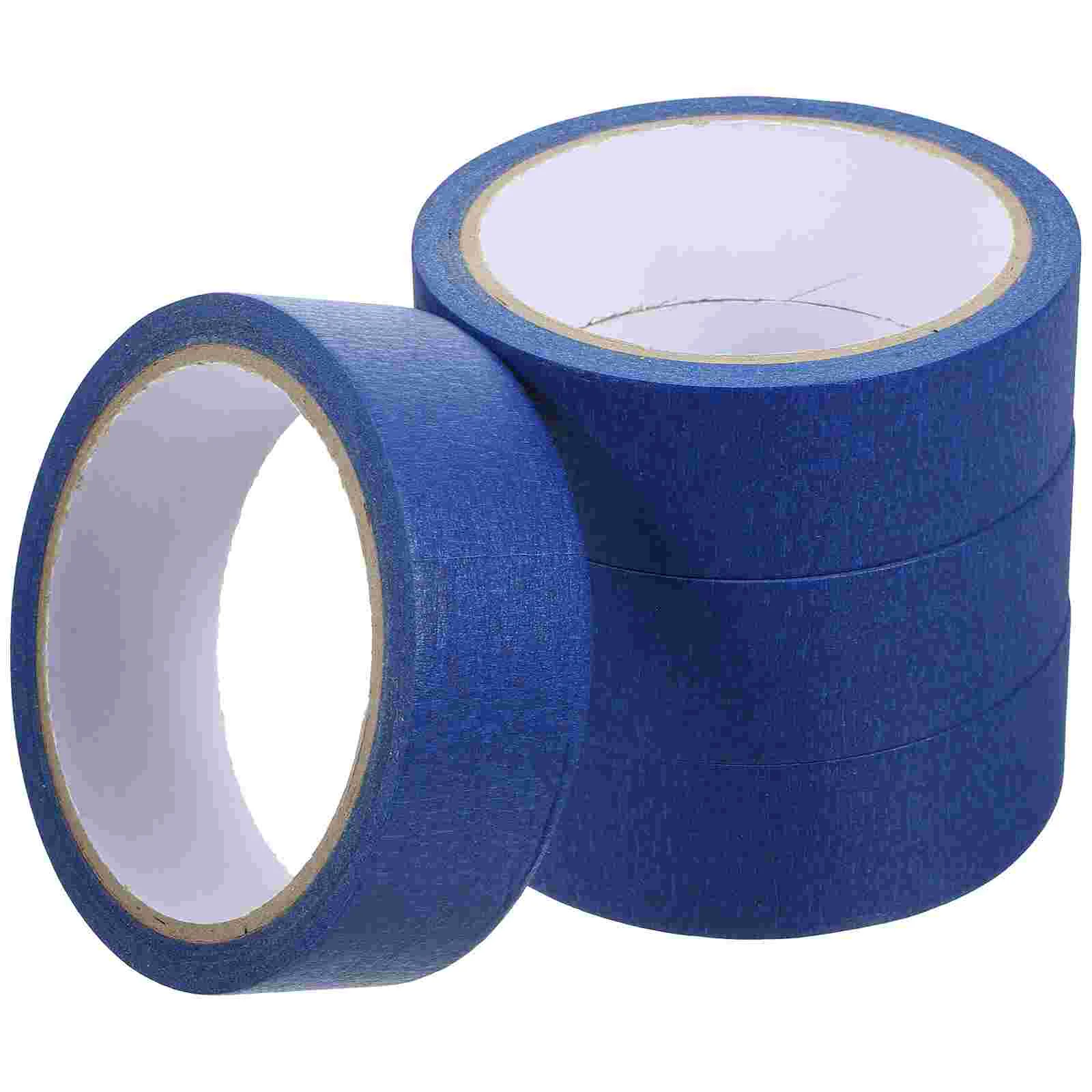 4 рулона синей малярной ленты цветные художники подарочная упаковка клейкая