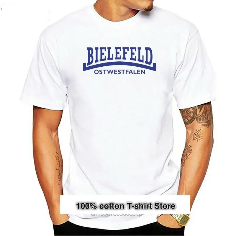 

BIELEFELD-Camiseta Ostwestfalen, linie-weiss blau-s bis XXL, fans de ultras