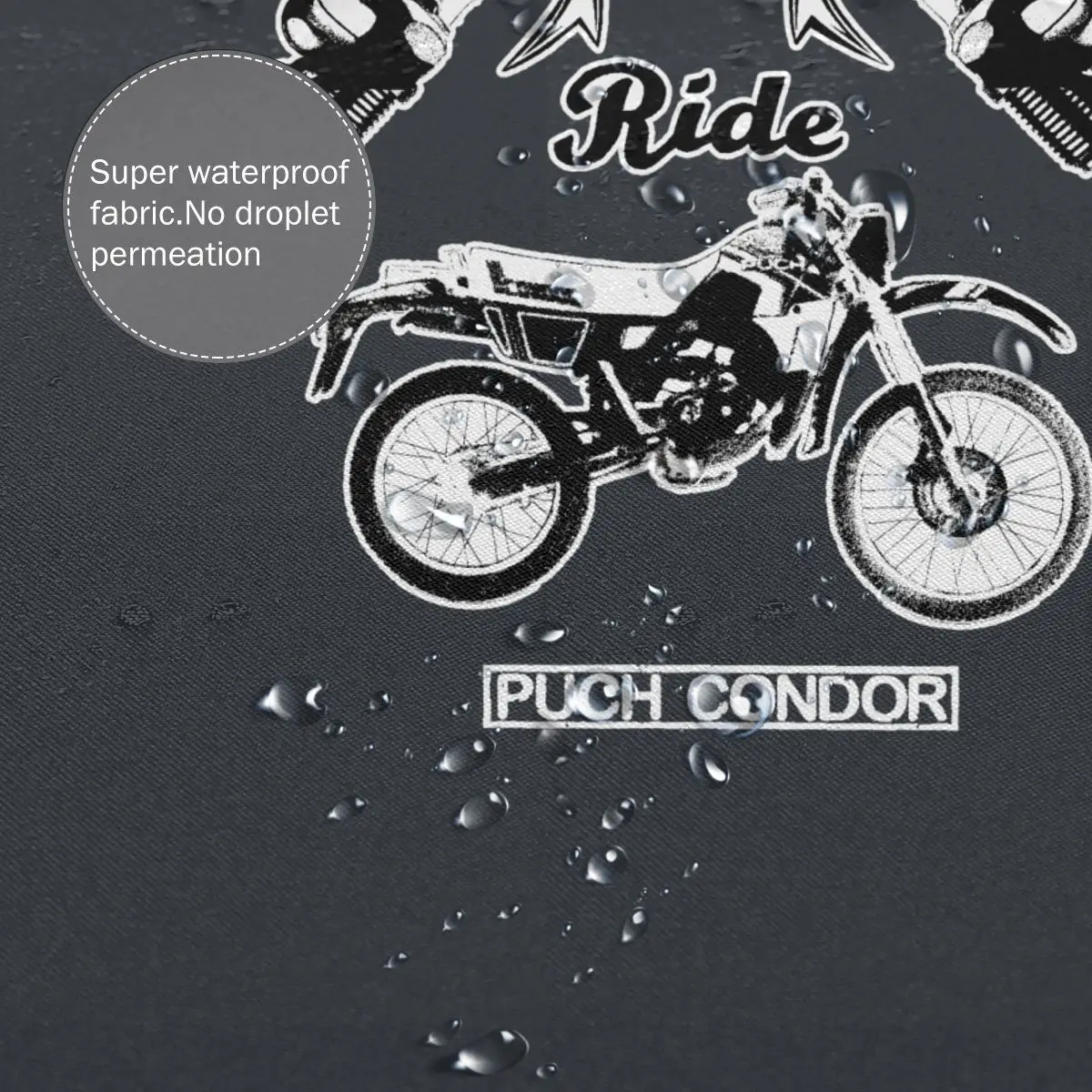 Классическая занавеска для душа Puch Condor Pinup мотоцикла и велосипеда ванной комнаты