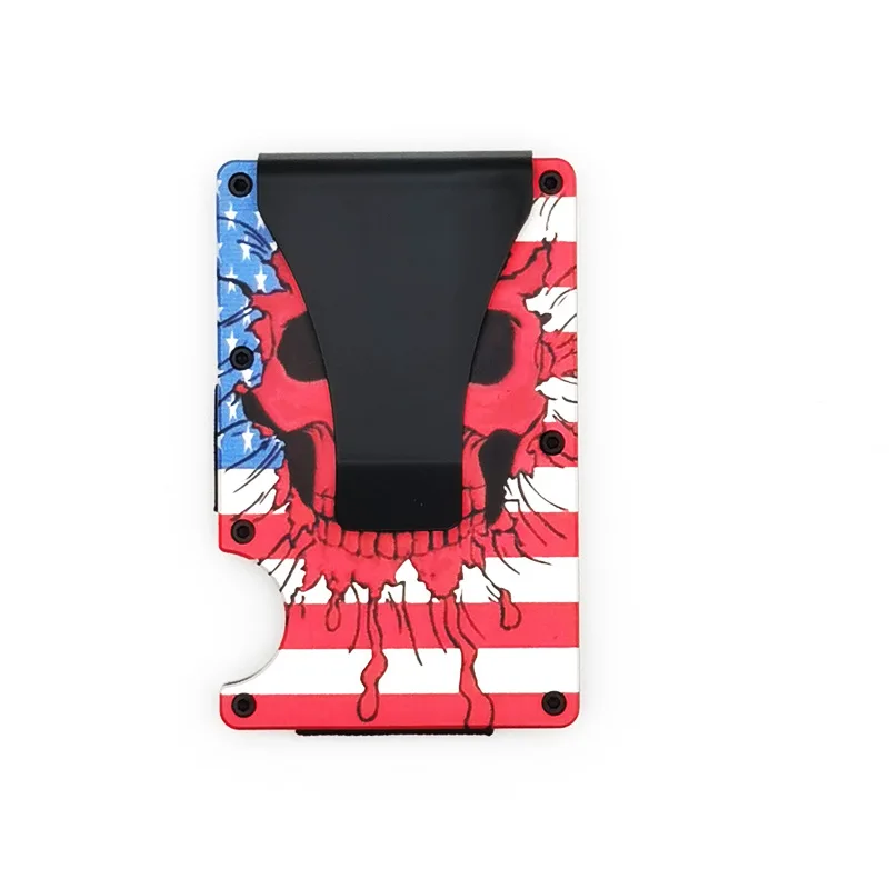 Christmas Gift Slim Wallet Men Tarjetero Billetero Hombre Rfid Card Holder Women Travel Wallets Small Thin Case Bank Customized