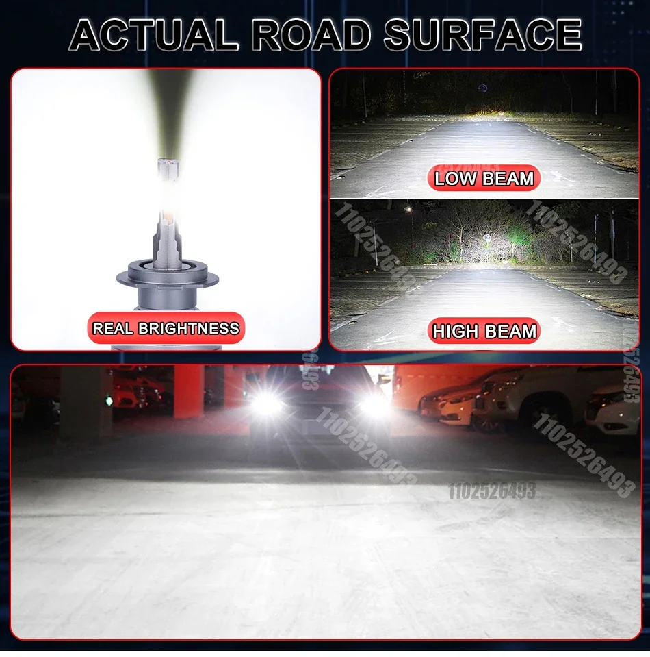 Фонарь передний автомобильный 9005 лм 9006 Вт 12 В