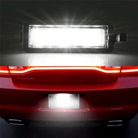 one piece led rear license plate lights canbus error free number plate lights for dodge charger challenger 2015 2022