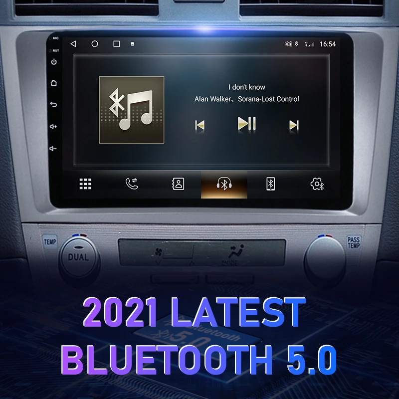 Автомагнитола 2DIN на Android 11 мультимедийный видеоплеер для Toyota Camry 7 XV 40 50 2006-2011