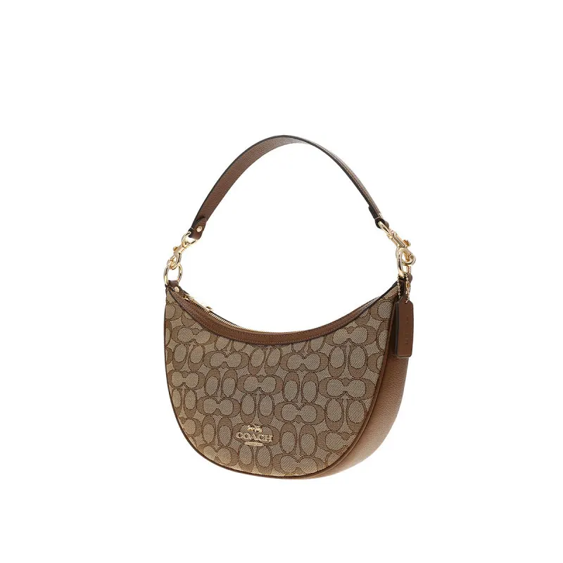 Тренер женская тканевая с кожаной сумкой через плечо Co997