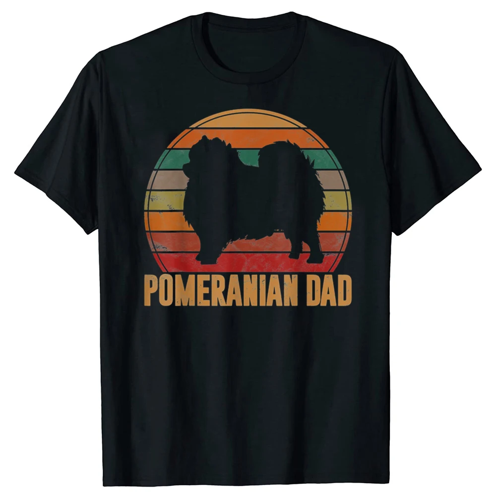 Забавный ретро померанский шпиц подарок для папы помпона владельца собаки