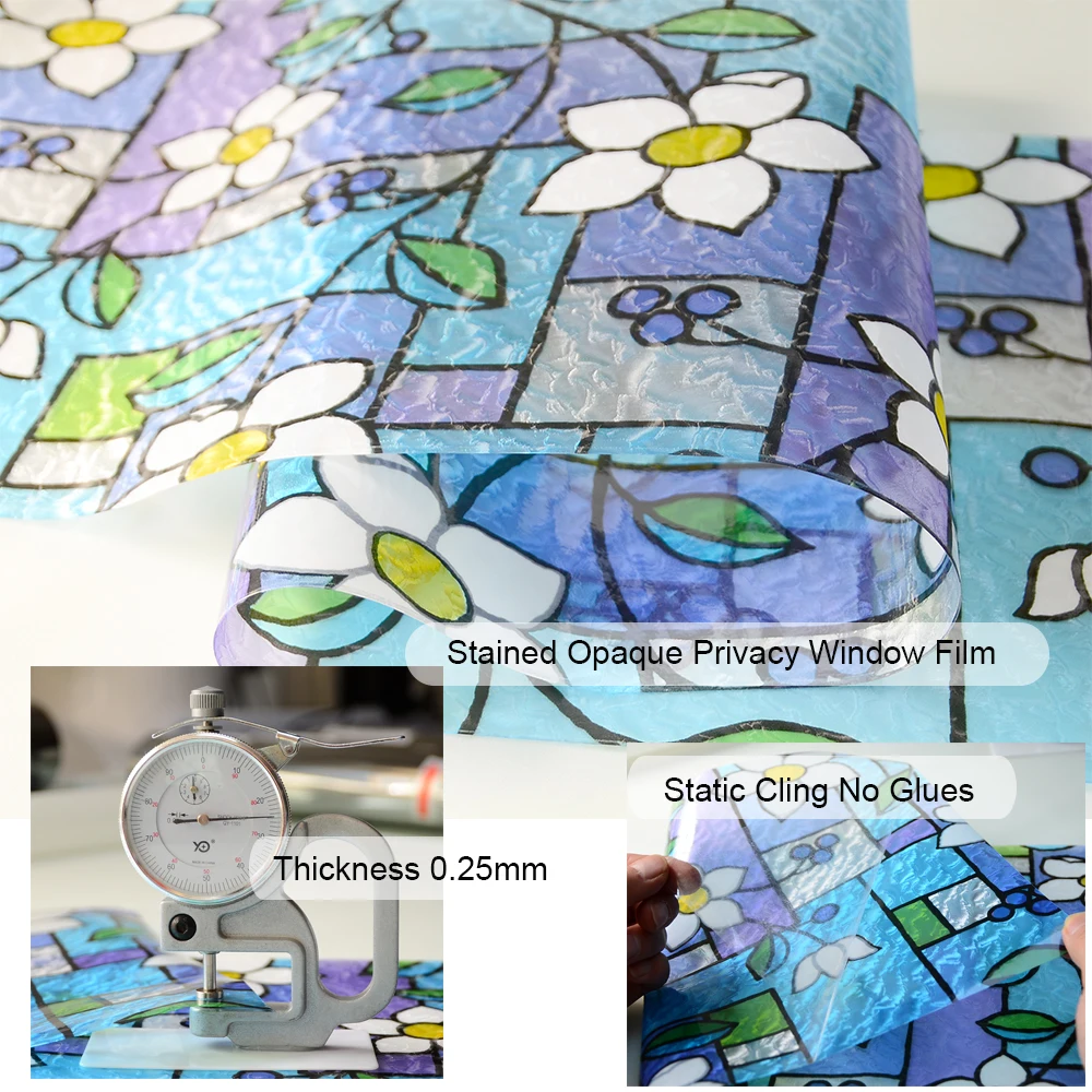 3D статическая липкая фотопленка защитное стекло виниловая самоклеящаяся пленка