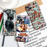 marvel the avengers iron man phone case for apple iphone 13 12 11 pro 12 13 mini x xr xs max se 6 6s 7 8 plus silicone cover