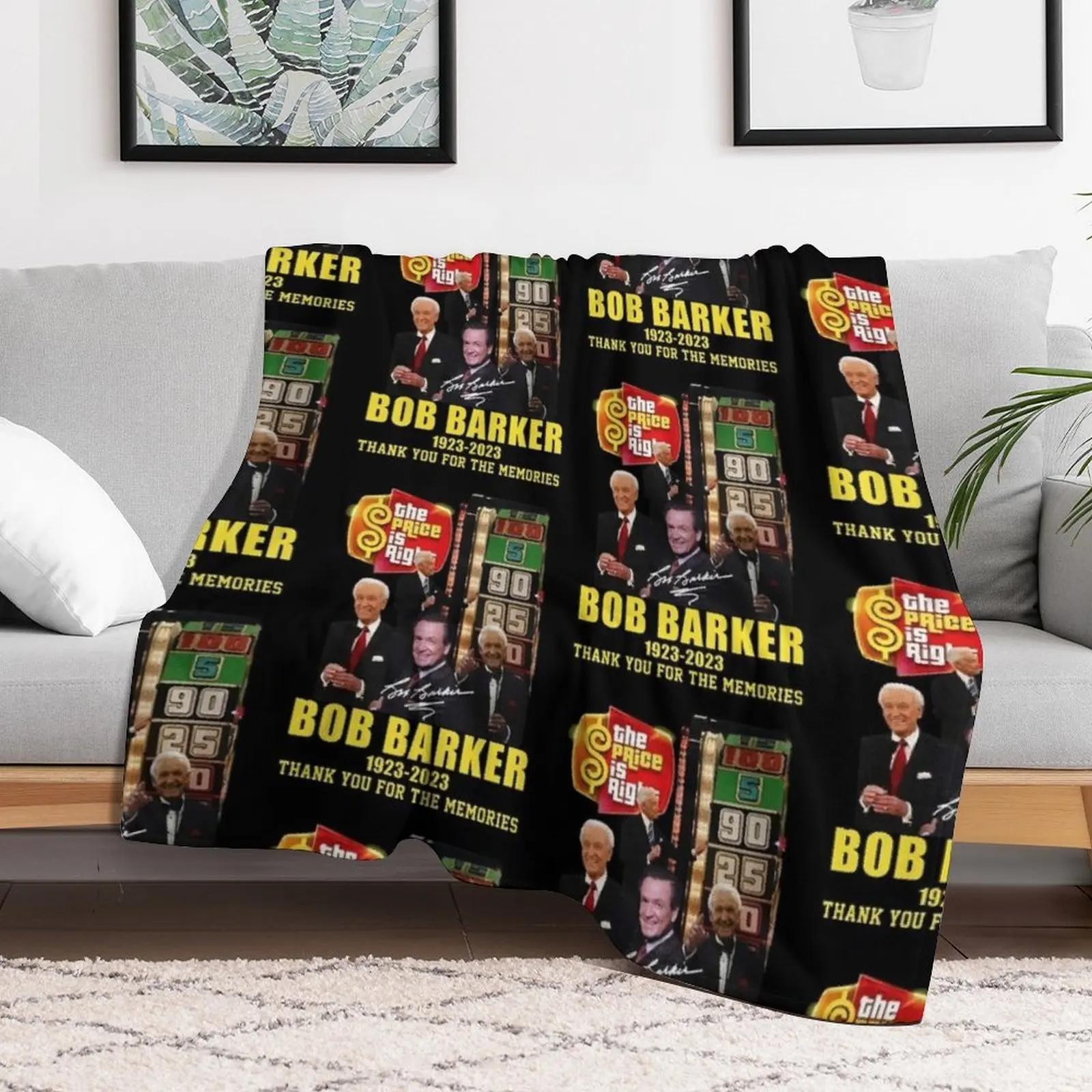 Цена правильная одеяло Bob Barker 1988 мягкие одеяла для диванов