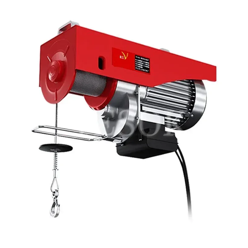 Электрическая таль 220 В кран Бытовой небольшой Портативный с дистанционным