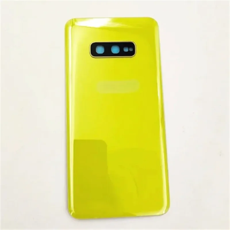 Задняя крышка батарейного отсека для Samsung Galaxy s10e стеклянная панель с рамкой