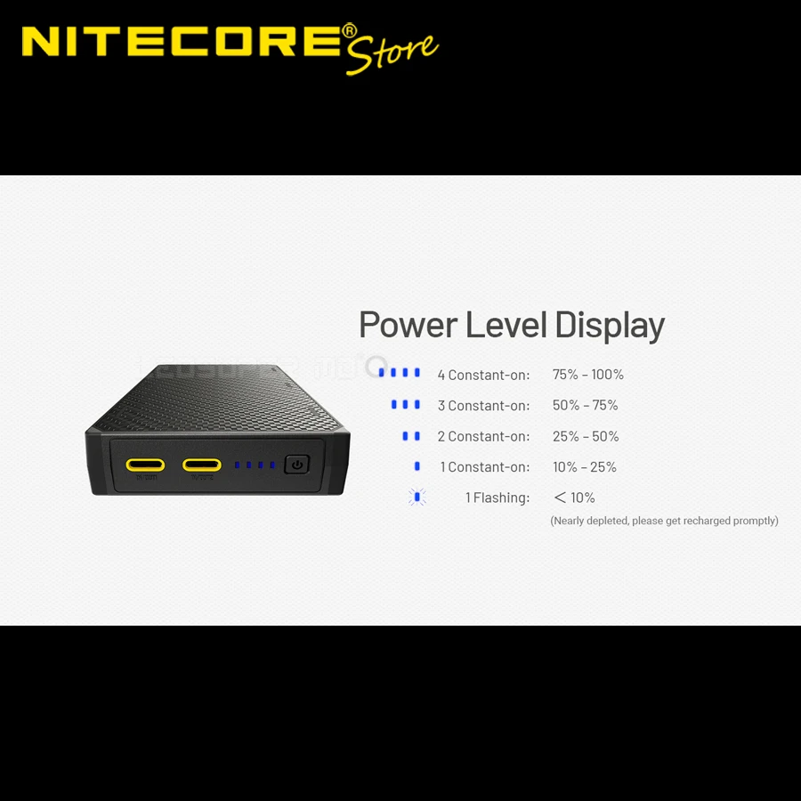 Быстрозарядный внешний аккумулятор NITECORE NB20000 GEN3 из углеродного волокна, сверхлегкий, 20000 мАч, для мобильных телефонов (art.: 3920dc8cbb2bf) - 3920dc8cbb2bf