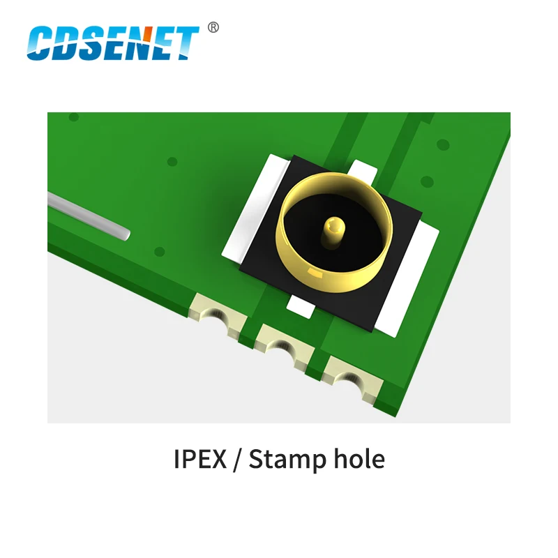 РЧ модуль CMT2300A SPI 433 МГц 470 CC1101 20dBm FSK MSK IPEX Печать отверстие FEC CDSENET E49-400M2 0S