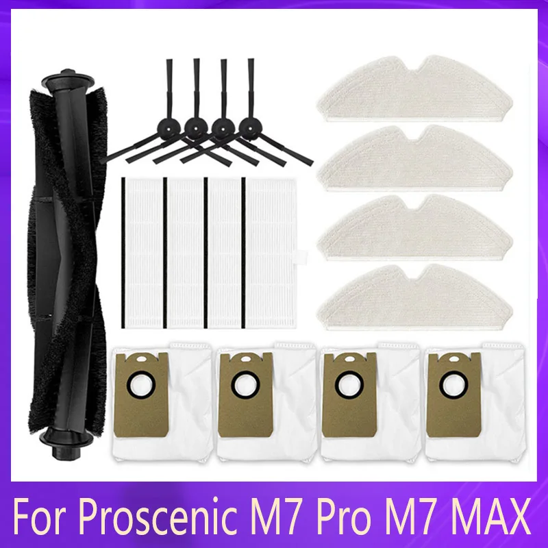 

For Proscenic M7 PRO /Kyvol Cybovac S31/ HONITURE Q6/Uoni Lenovo T1 Pro /Uoni V980 Plus Robotic Vacuum Cleaner Parts