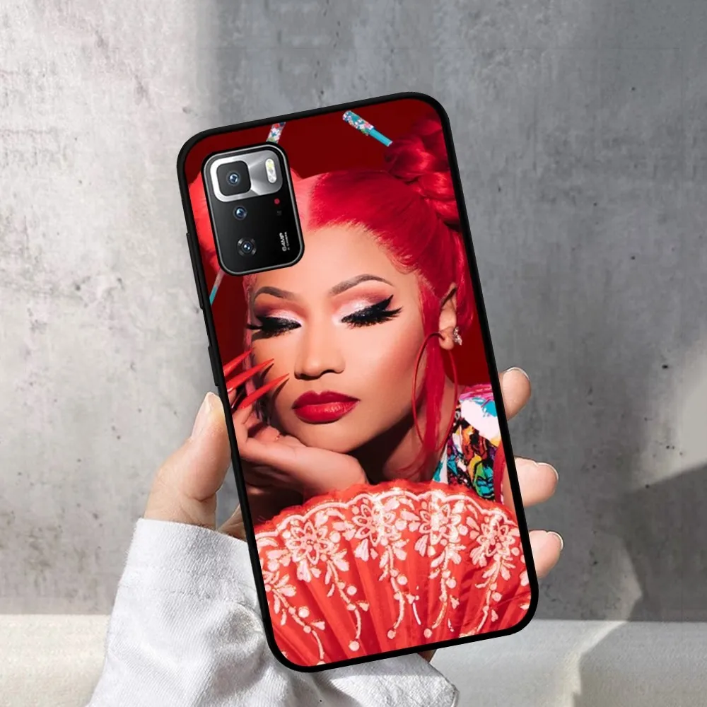 Hot Singer N-Nicki M-Minaj Phone Case For Redmi Note 4 X 5 A 6 7 8 T 9 9S 10 11 11S 11Epro Poco M3 Pro