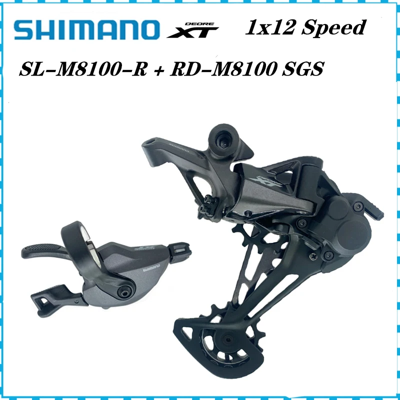 

Shimano DEORE XT M8100 Groupset 12Speep Mountain Bike XT Groupset 1x12-Speed SL + RD M8100 Rear Derailleur M8100 Shifter Lever
