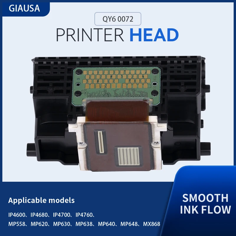 Печатающая головка QY6 0072 принтера для Canon MP558 MP620 MP630 MP638 MP640 MP648 MX868 IP4600 IP4680 IP4700 IP4760