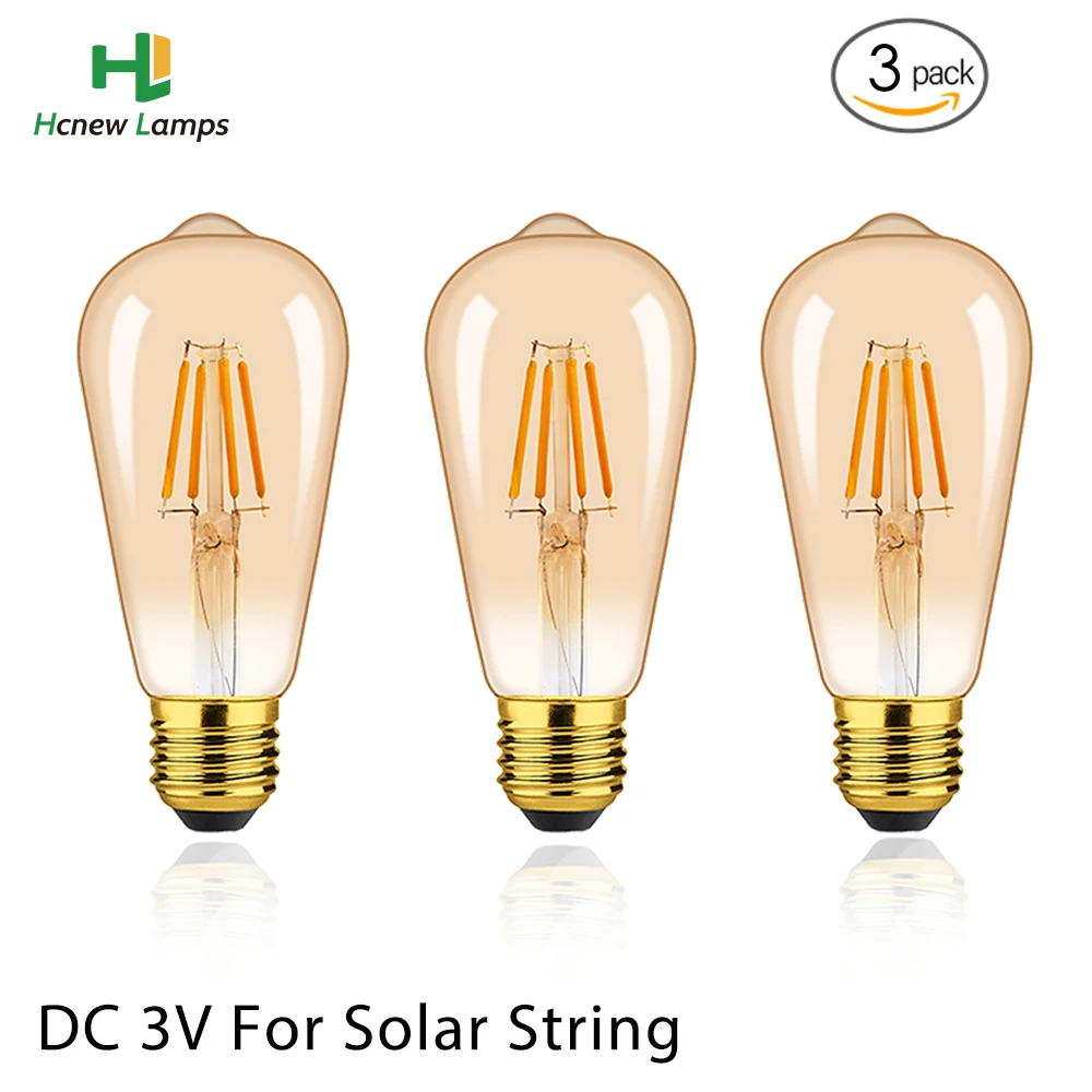 

Grensk LED лампы Эдисон 12В 3шт