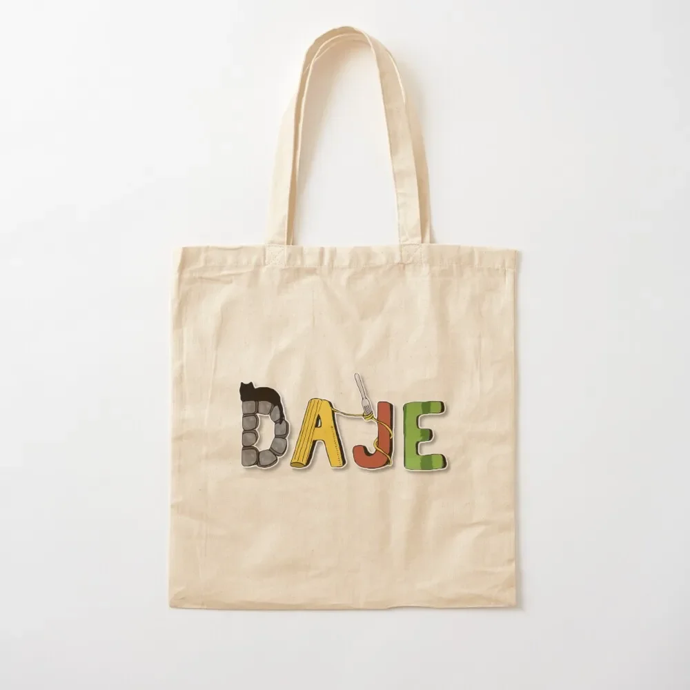 Daje Tote Bag холщовые сумки-тоут женские сумки-шопперы сумки женская сумка 2025 года