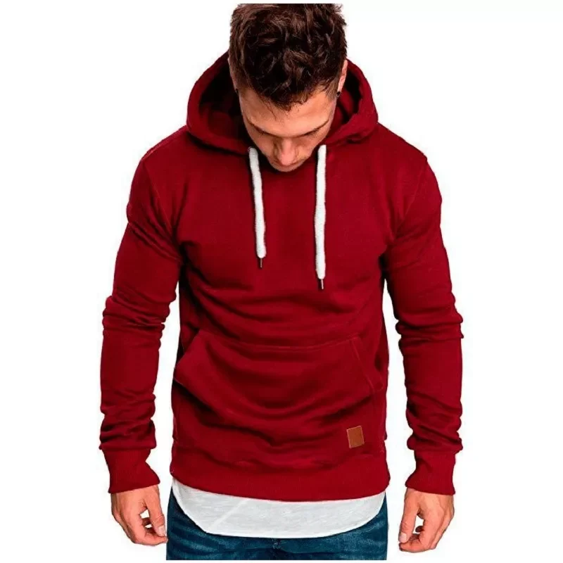 

New Mens Sweatshirt Long Sleeve Autumn Spring Casual Hoodies Top Boy Blouse Tracksuits Sweatshirts Hoodies Men