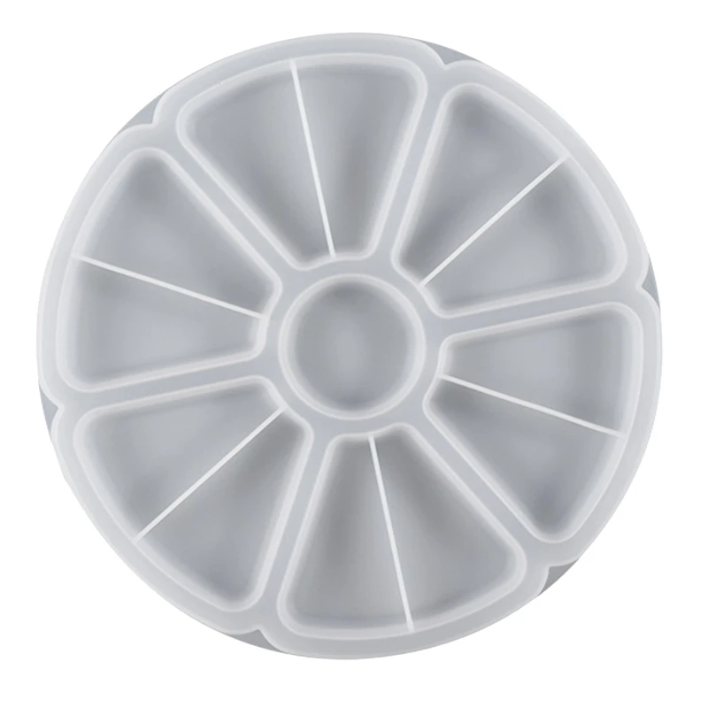 

Креативная пластина в форме лепестков для хранения, форма для смолы, зеркальная форма для эпоксидной смолы, силиконовая форма «сделай сам», ...