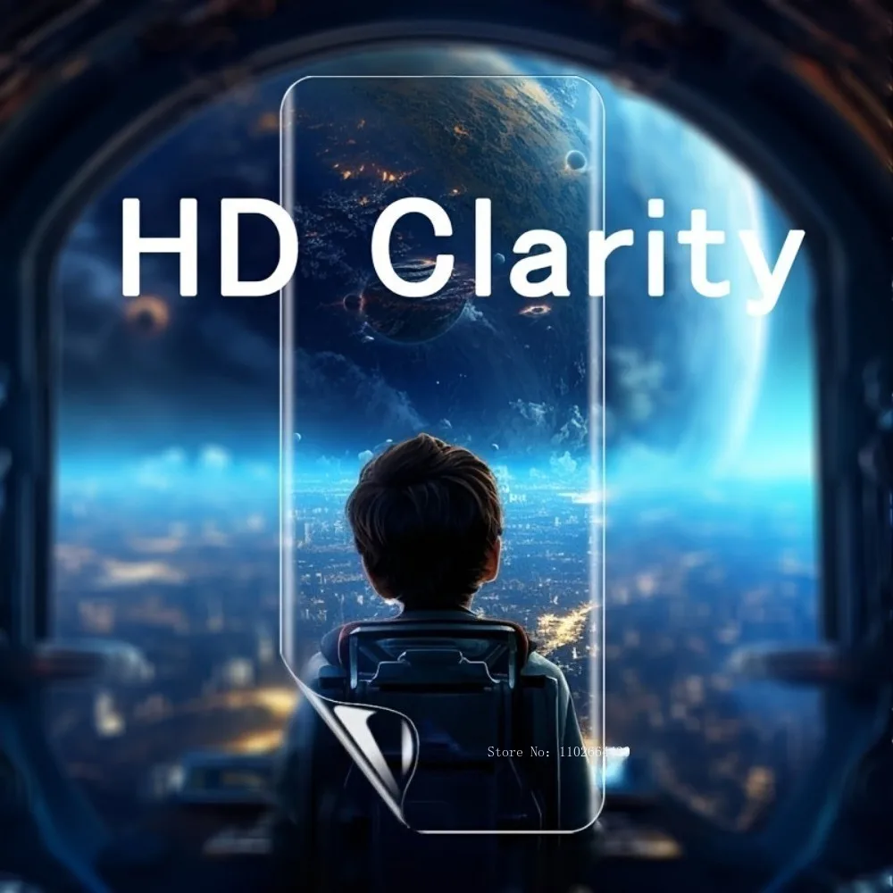 5 шт. HD-пленка из мягкого гидрогеля для серии Xiaomi Poco M8 Pro, не стеклянная защитная пленка для Poco M8 Pro, глянцевая защитная пленка для экрана (art.: 3920d4e7ddf31) - 3920d4e7ddf31