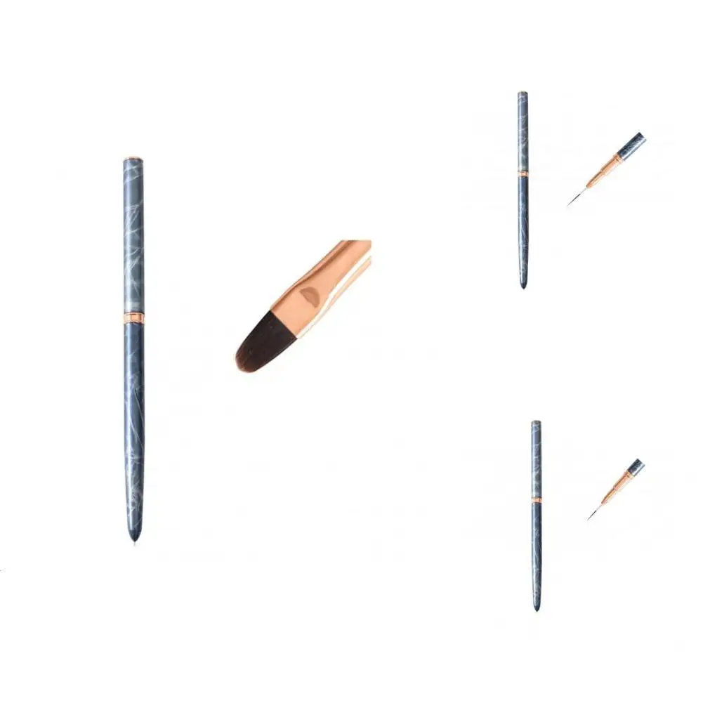 Разнообразные стили красивая ручка для рисования ногтей тонкая дизайна красивый