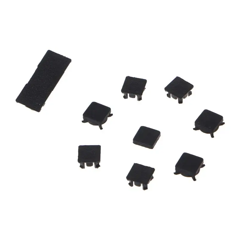 Резиновые ножки 9 шт. пластиковая кнопка набор крышек с винтовой крышкой для