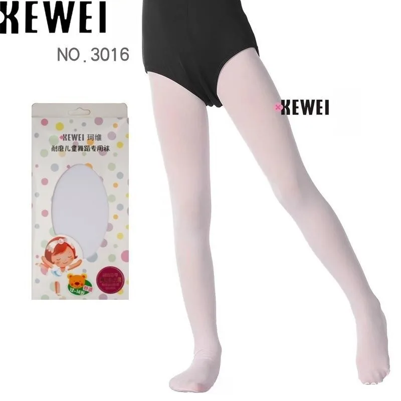 

Baby Girls Nylon Ballet Dance Pantyhose White Dance Wear Dance Tights for Girls Solid Color Nude Children Girls Stockings Kids