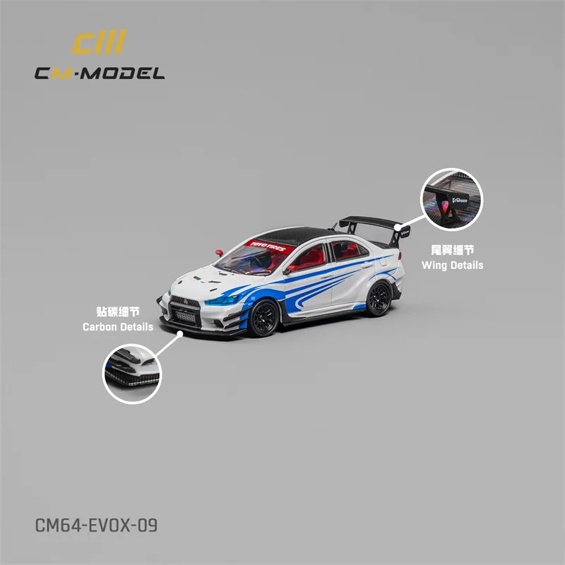 Модель 1:64 Lancer EvoX Varis литые модели автомобилей