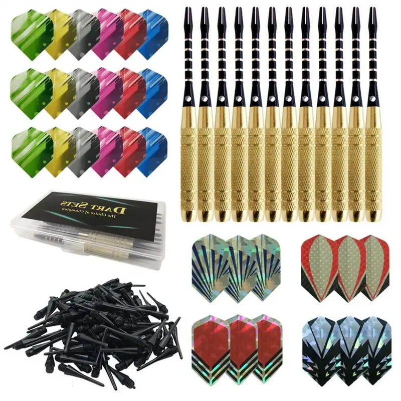 

Soft Tip Darts With Flights And 100 Soft Tip Points For Electronic Dartboards Office Home Entertainment