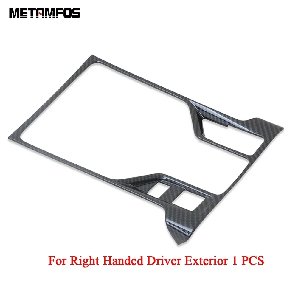 

Для Subaru Forester SK 2019 2020 2021 2022 2023 2024, центральная консоль из углеродного волокна, крышка коробки переключения передач, отделка, аксессуары для интерьера