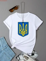 2022 funny lvoe summer fashion t shirt femme harajuku shirt ukraine tshirt women clothes tees tops