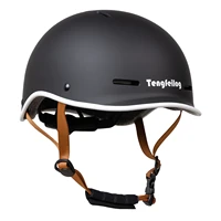 tengfeilog high quality adults bicycle helmet for roller skating cycle skateboard city caps urban bike helmets fast shipping