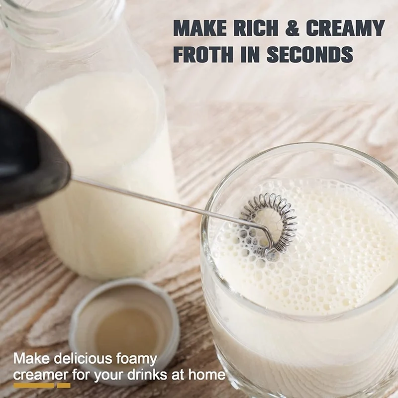 

Xiaomi milk frother handheld foamer coffee machine egg beater cappuccino shaker mini portable blender kitchen beater tool