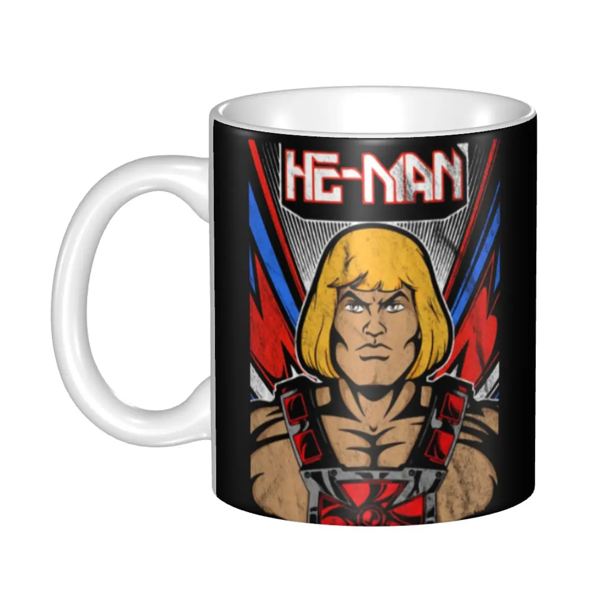 

Индивидуальная кофейная кружка He-Man Eternia «сделай сам», фантастические фильмы «Мастера Вселенной», керамические чашки для молока и чая