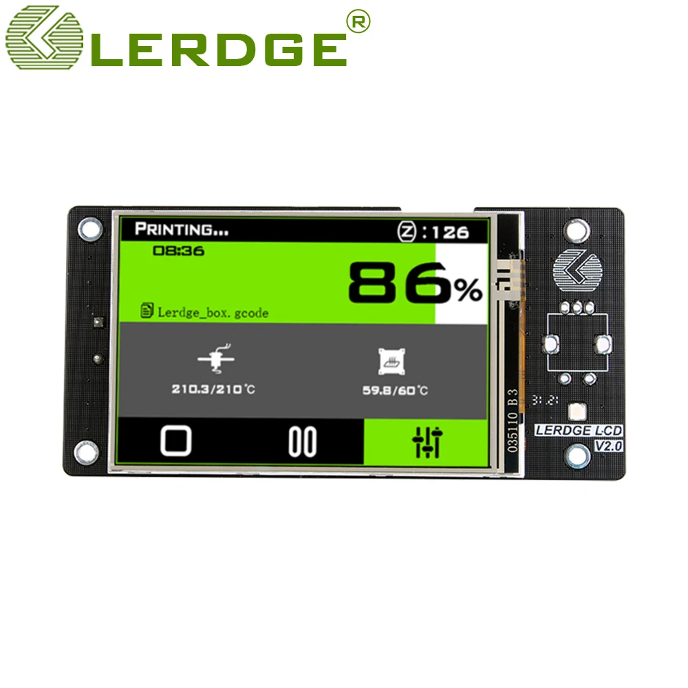 Parts 3.5 Inch High-resolution Color Touch Screen For Arm 32-bit Controller Board 3.5