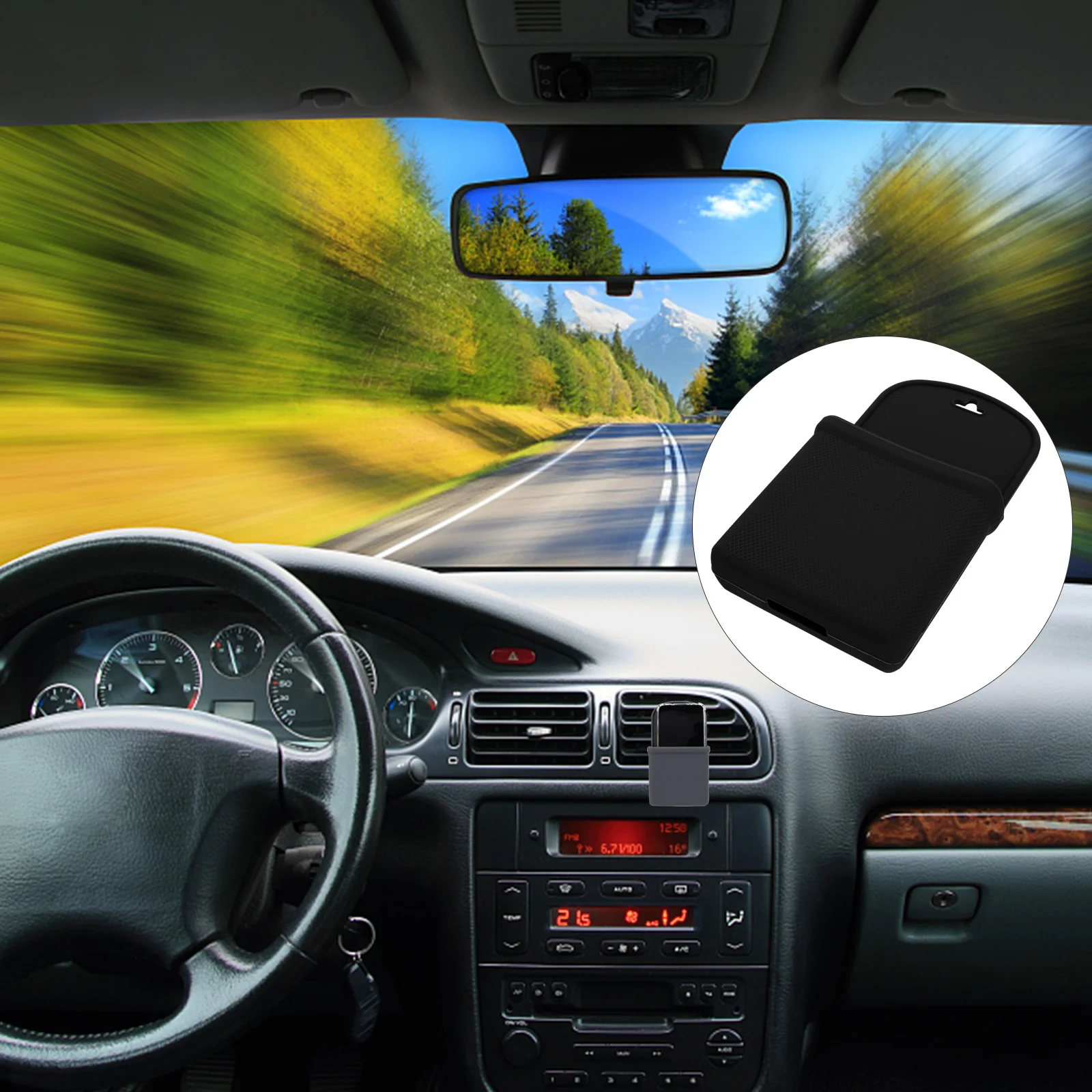 

1pc Outlet Storage Bag Storage Practical Car Useful Container Pouch Silicone Bag