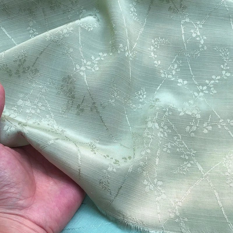 Бамбуковая жаккардовая ткань для платья 3/5/10 м