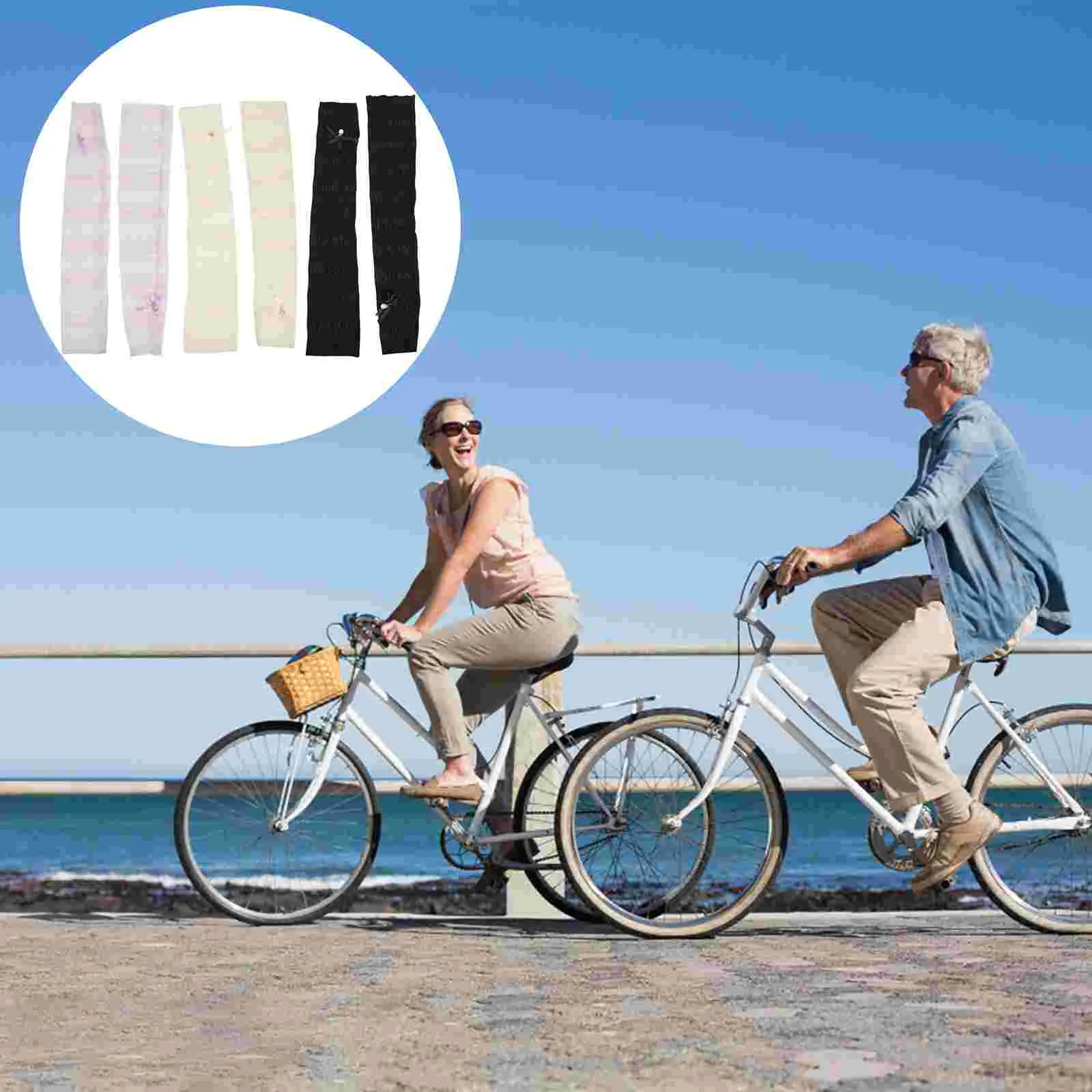 

Arm Sleeves Women Lace Cooling Protection Sleeve Sun Sunblock Gloves Protector Outdoor Uv Cover Summer Useful Cycling Skin