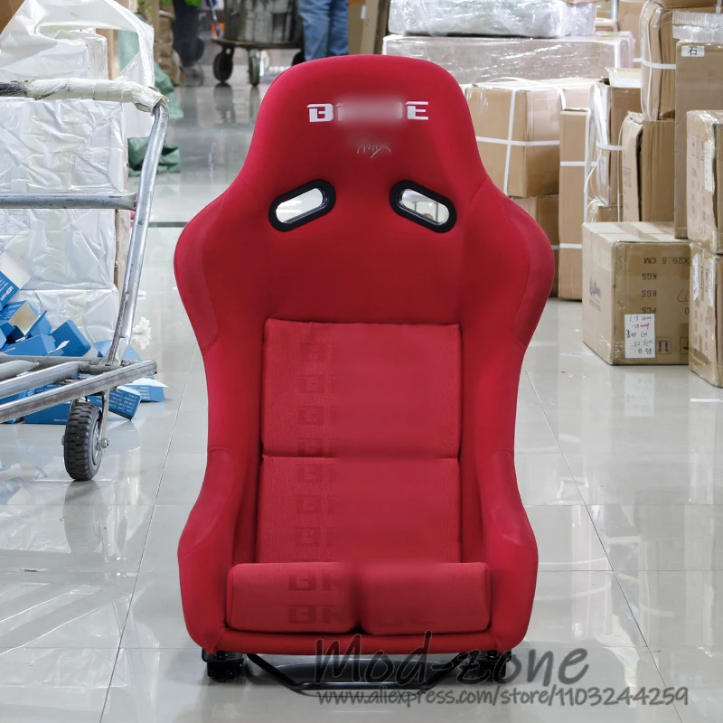 Фото BRD VIOS III LOWMAX Легкие подушки из углеродного волокна, стекловолокна, красные подушки BRD JDM, тюнинг автомобиля, фиксированное ведро, гоночное сиденье №2