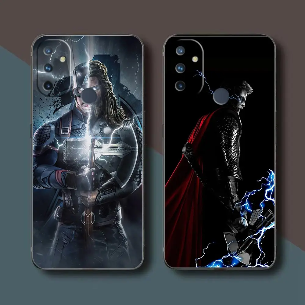 

Marvel Hero Thor Funda Case For Oneplus 9 8 8T 7 7T 6 6T 5 5T NORD N100 N10 2 CE 5G Pro Nokia 3.1 6 7 7.1 Plus Case Para Capa