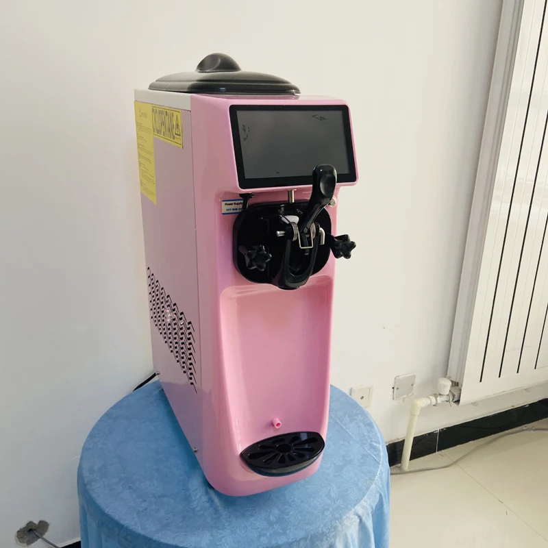 

Высококачественная Автоматическая бытовая электрическая настольная машина для приготовления мягкого мороженого, 110 В/220 В, молочный коктейль