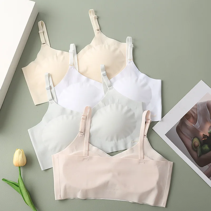 

Спортивный бюстгальтер для девочек-подростков, эластичный и удобный дышащий бюстгальтер для девочек-подростков