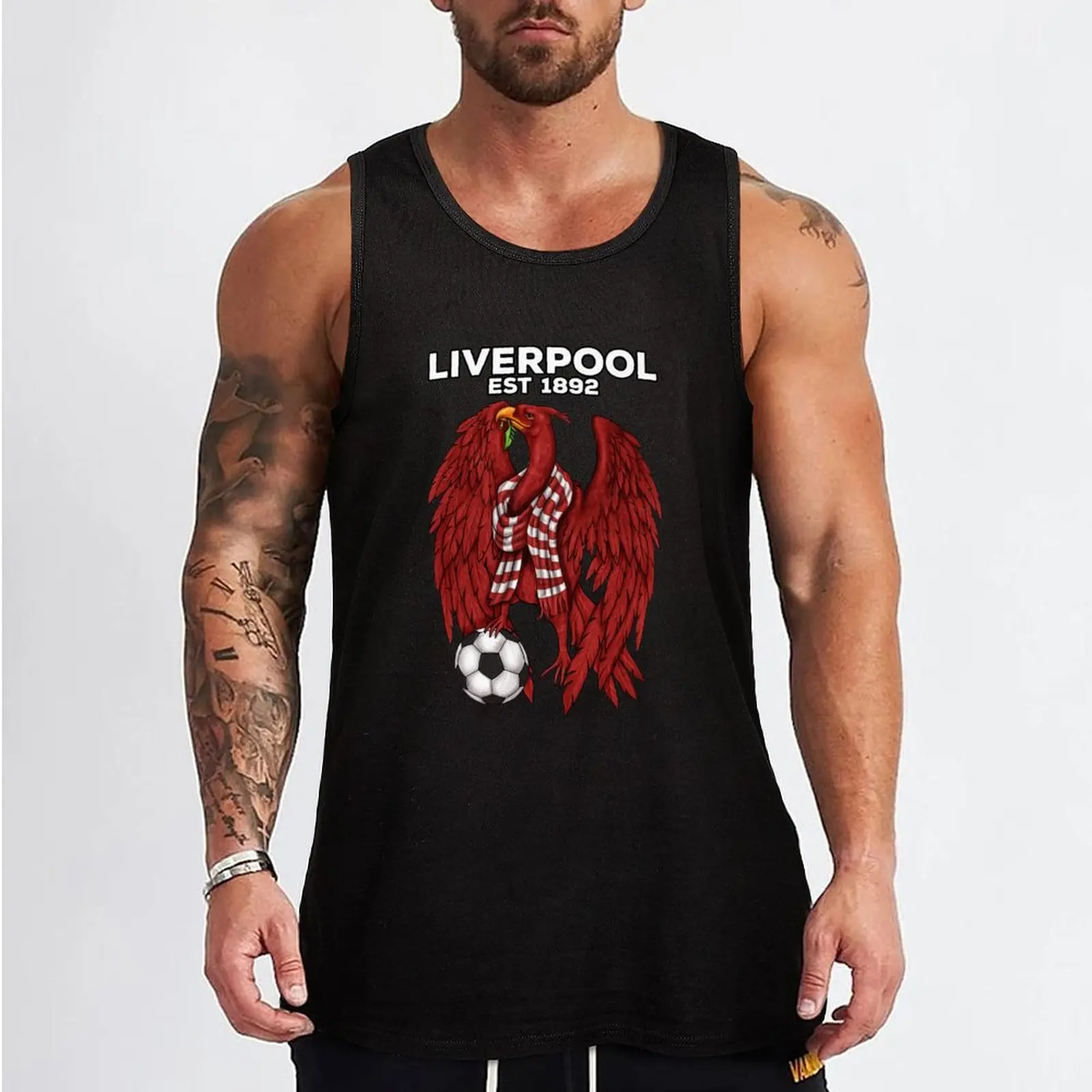 The Liver Bird - майка Liverpool футболки для мужчин жилет милые топы мужская спортивная